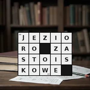 Hasło krzyżówkowe jezioro lodowcowe utworzone na przedpolu lodowca w wyniku zatamowania naturalnego odpływu wód lodowcowych przez jęzor lub czoło lodowca - jezioro zastoiskowe – rozwiązanie, synonimy, podpowiedzi i definicje krzyżówkowe
